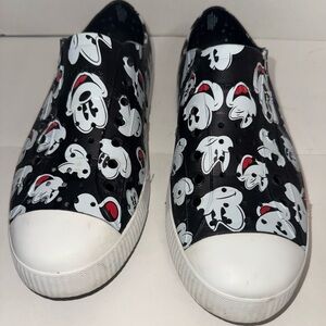 DISNEY X NATIVE MICKEY MOUSE HEAD SLIP ON SHOES MEN'S 9 WOMEN'S 11